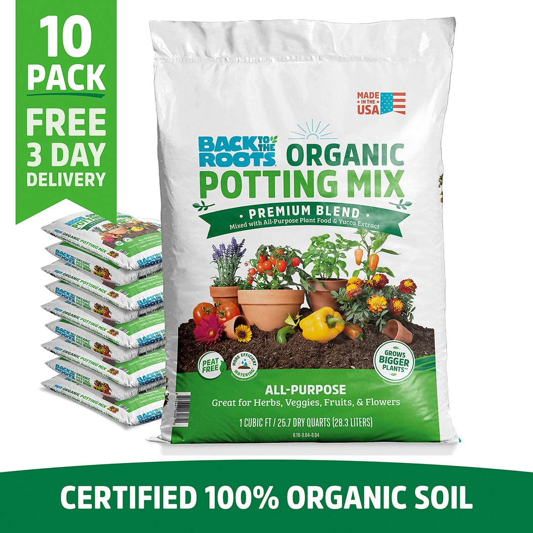 harvest organics potting mix ingredients Organic Premium Blend Potting Mix 1 cu.ft. – 10 Pack