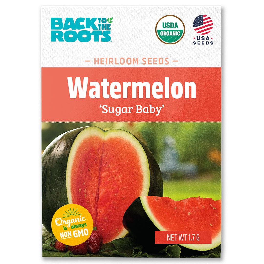 Organic Watermelon Seeds — 'Sugar Baby' – Back to the Roots