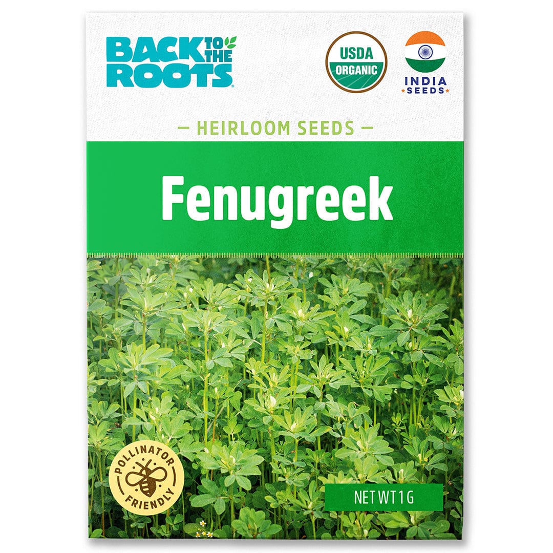 where to buy fenugreek seeds to plant Back to the Roots Organic Fenugreek, 1 Seed packet
