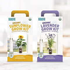Lavender & Sunflower Grow Kit Flowers 2-Pack Bundle