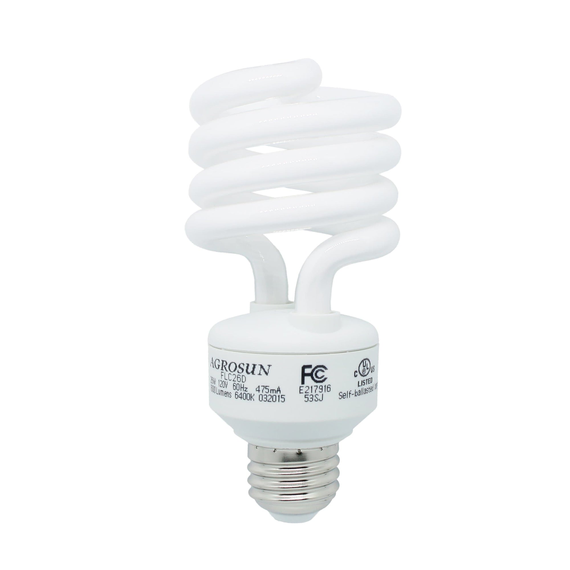 The Back to the Roots Full Spectrum Grow Bulb features a compact spiral design and standard screw base, offering versatile, certified lighting—ideal for indoor gardening or as an all-purpose grow light.