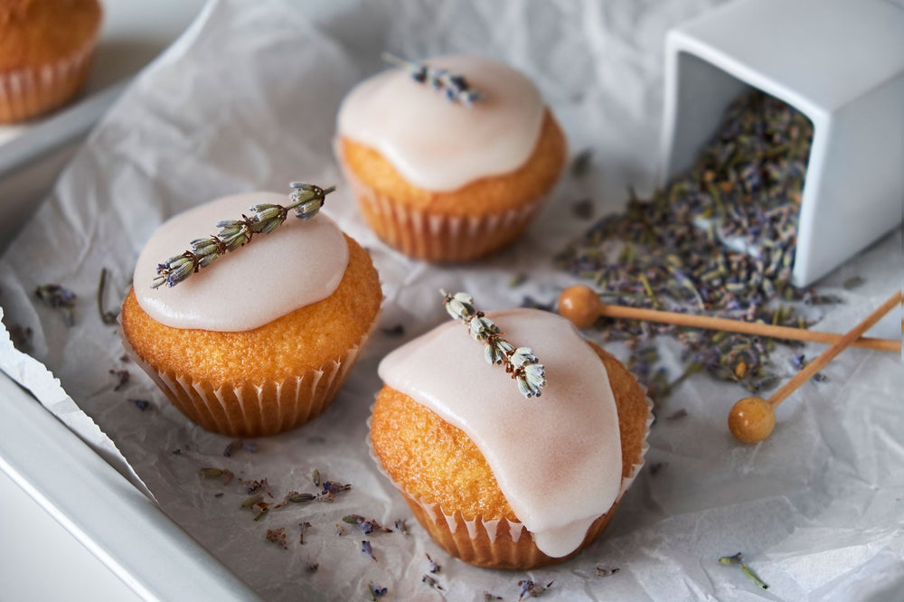 Lemon Lavender Muffins