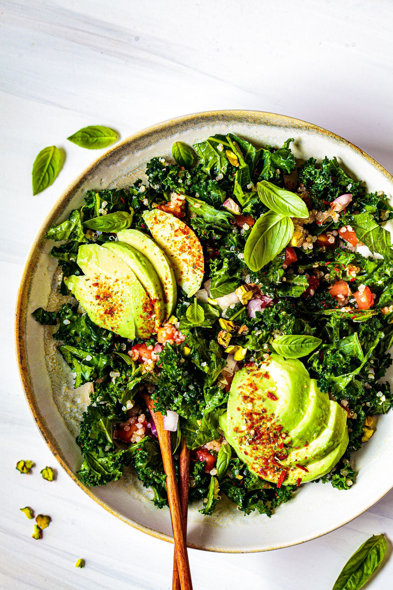 Sweet Minty Kale Salad