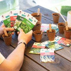 Seed packs for beginner gardeners