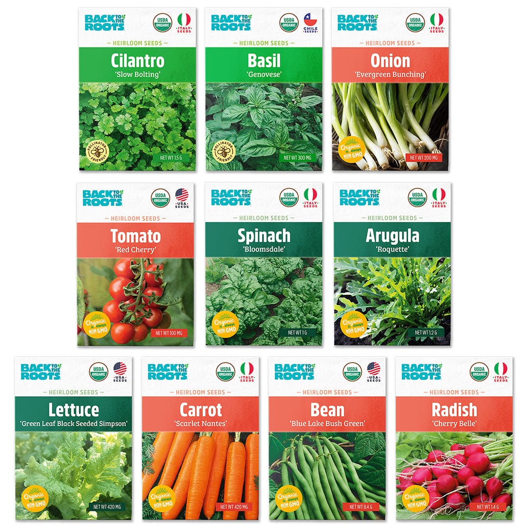 Organic Beginners Garden 10-Pack