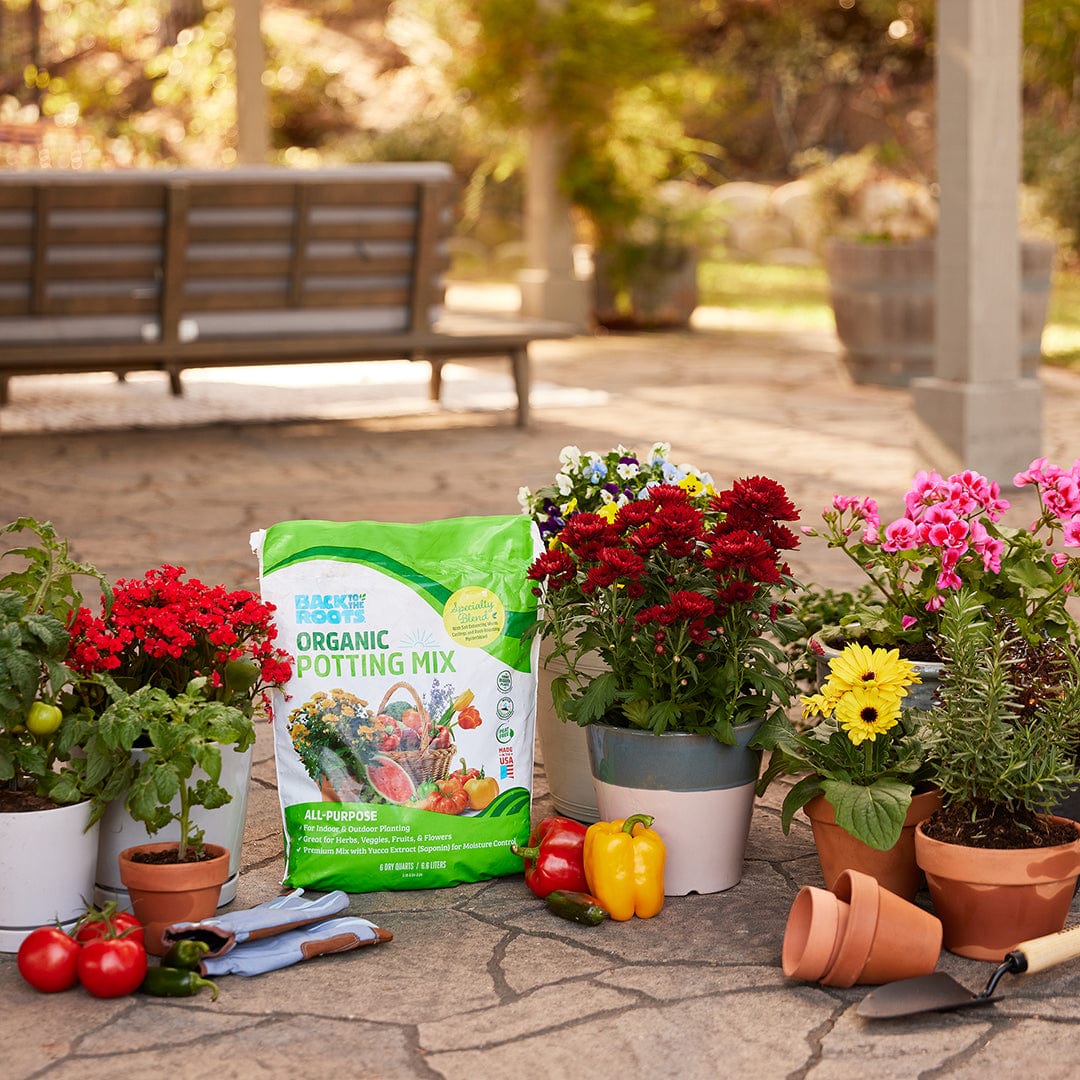 free potting mix Organic All-Purpose, Peat-Free Premium Potting Mix (6 QT)