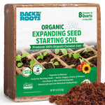 Organic Expanding Seed Starting Soil (8 QT)