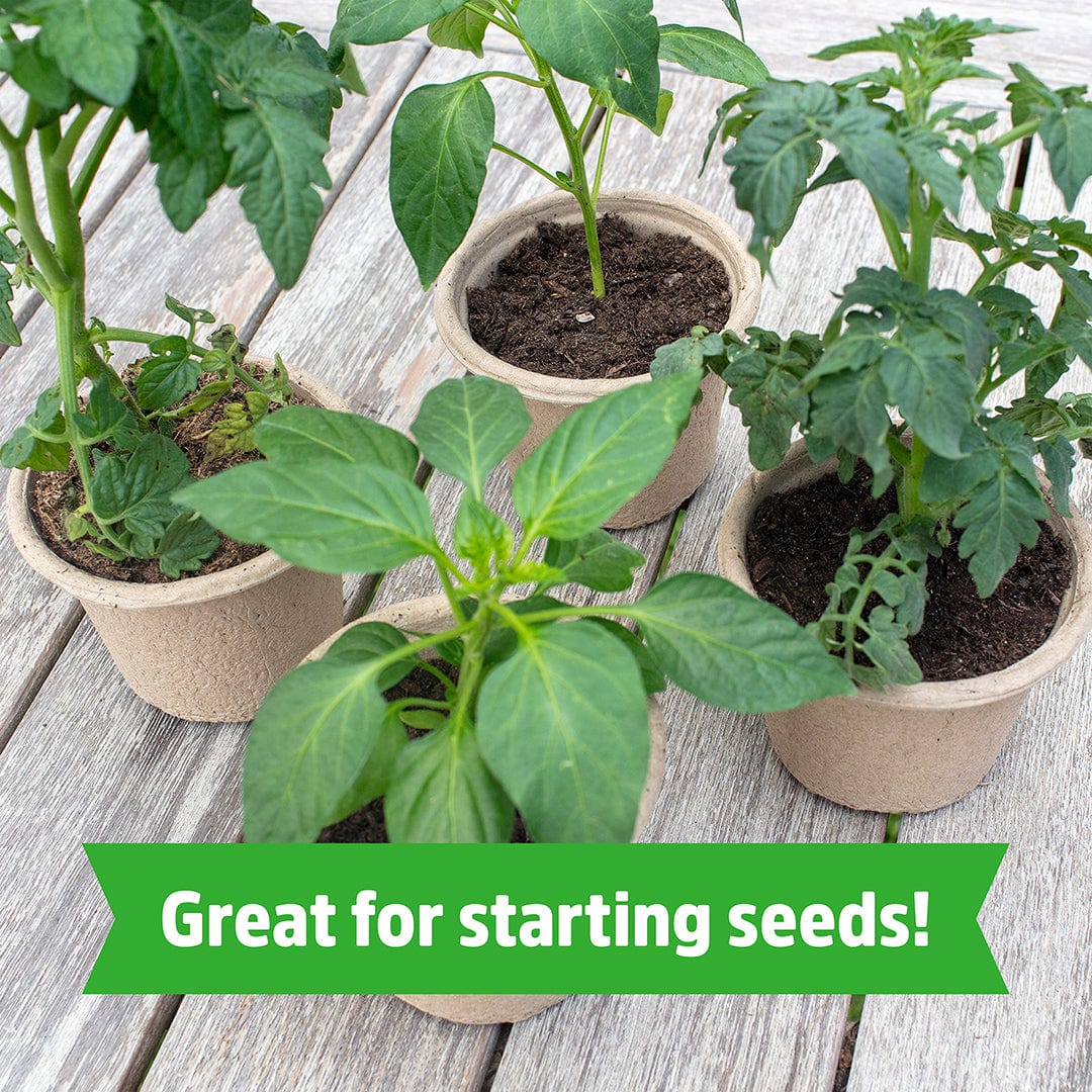 expanding plant pot Organic Expanding Seed Starting Soil (8 QT) – Back to the Roots