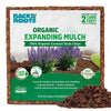 10lb block of organic expanding coconut coir mulch with green and white labeled packaging. - Organic Coconut Coir Mulch 10lb Block - Default Title - Back to the Roots
