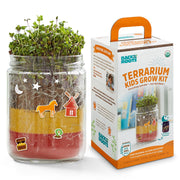 Kids Grow Kit 4-Pack Bundle: Terrarium and 3 Science Grow Kits 🎁