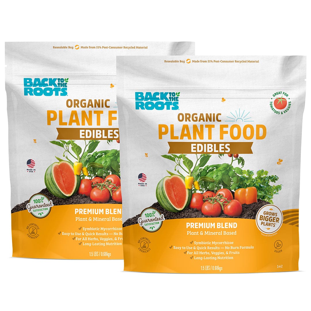 Natural & Organic EDIBLES Plant Food 2-Pack