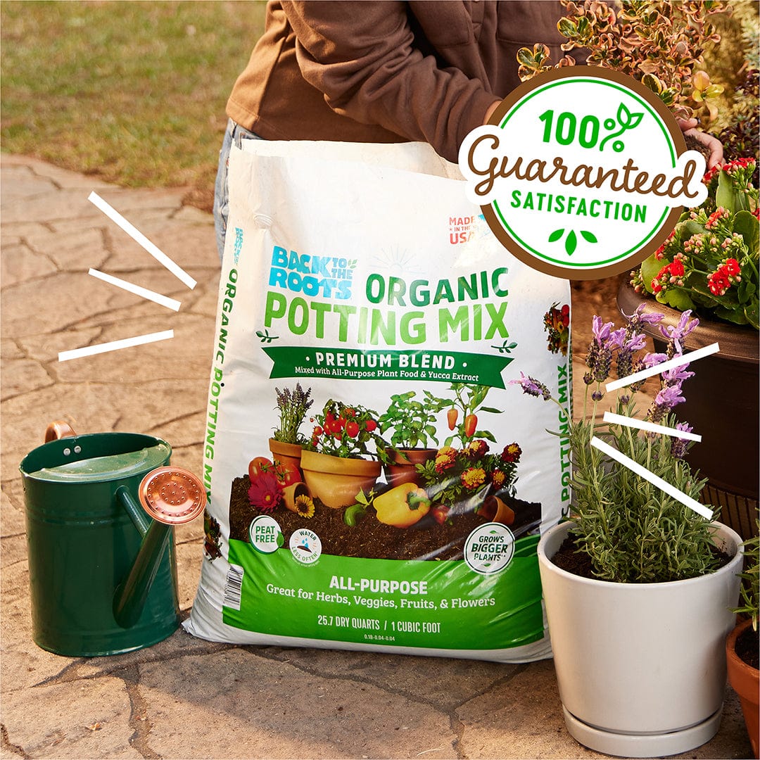 Organic Premium Blend Potting Mix 1 cu.ft. – 12 Pack