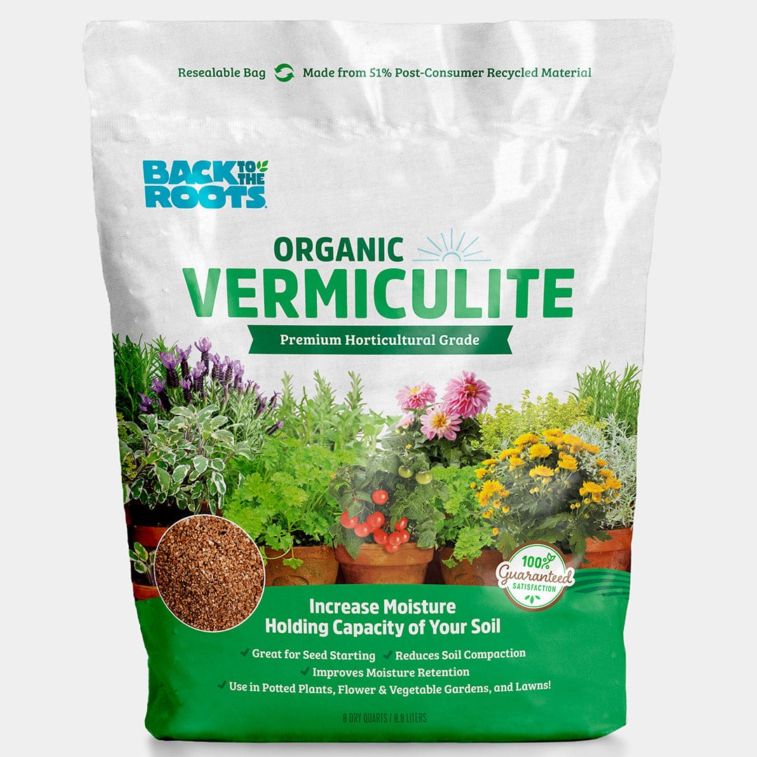 Organic Vermiculite - Premium Horticultural Grade (8 Quart)