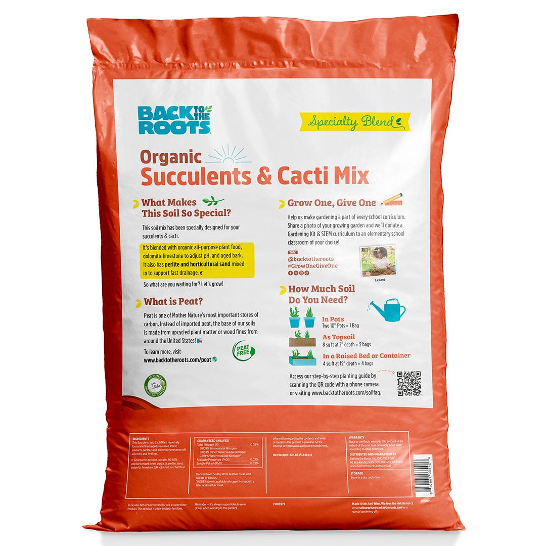 Organic Specialty Blend Succulents & Cacti Mix 1 cu.ft.