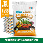 Organic Premium Blend Garden Soil 1 cu.ft. – 12 Pack