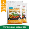 Organic Premium Blend Garden Soil 1 cu.ft. – 2 Pack