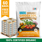 Organic Bulk Garden Soil (60 1 cu. ft. Bags)