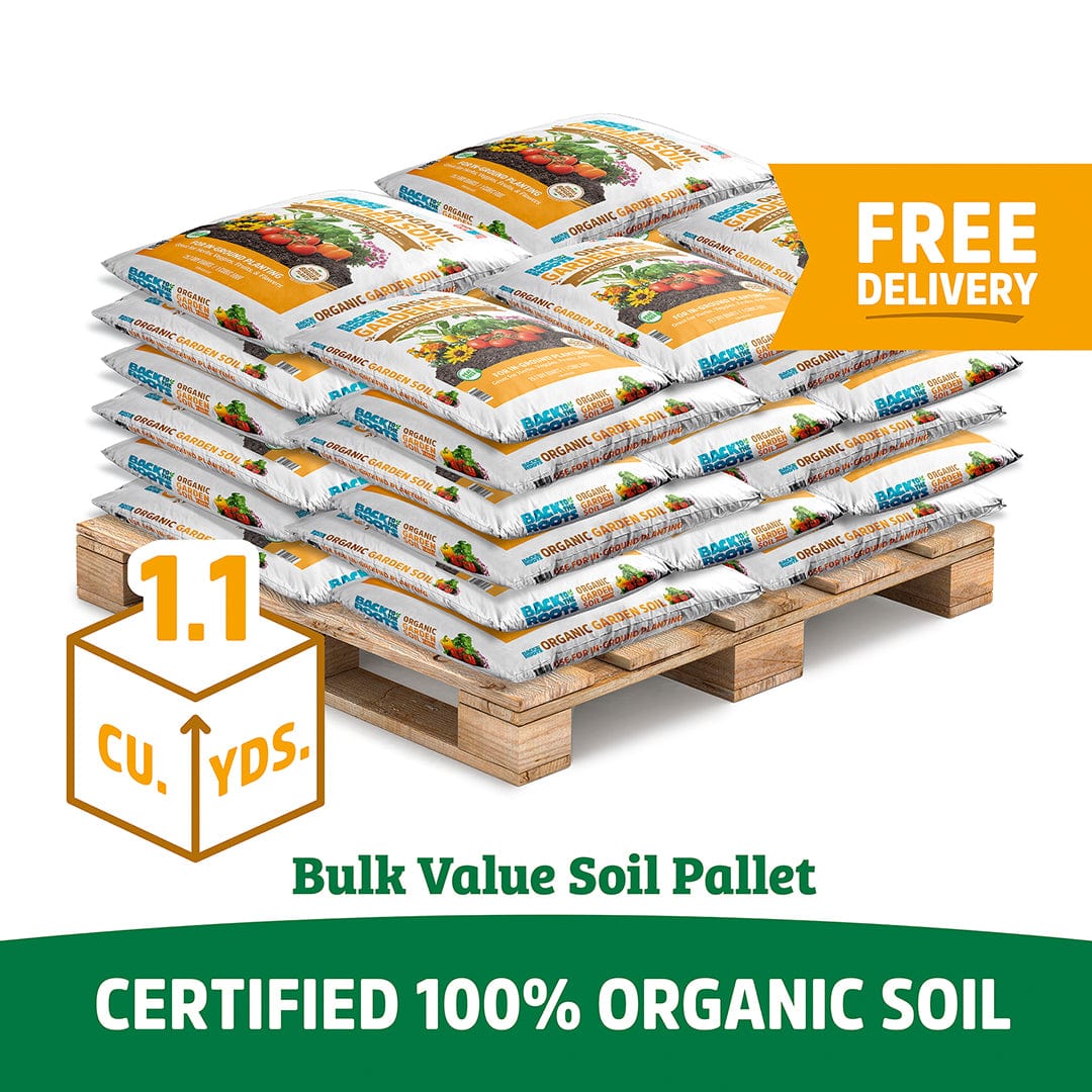 Organic Bulk Garden Soil (30 1 cu. ft. Bags) - FREE Shipping