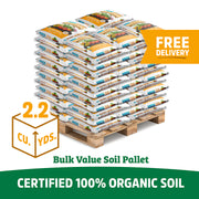 Organic Bulk Garden Soil (60 1 cu. ft. Bags) - FREE Shipping