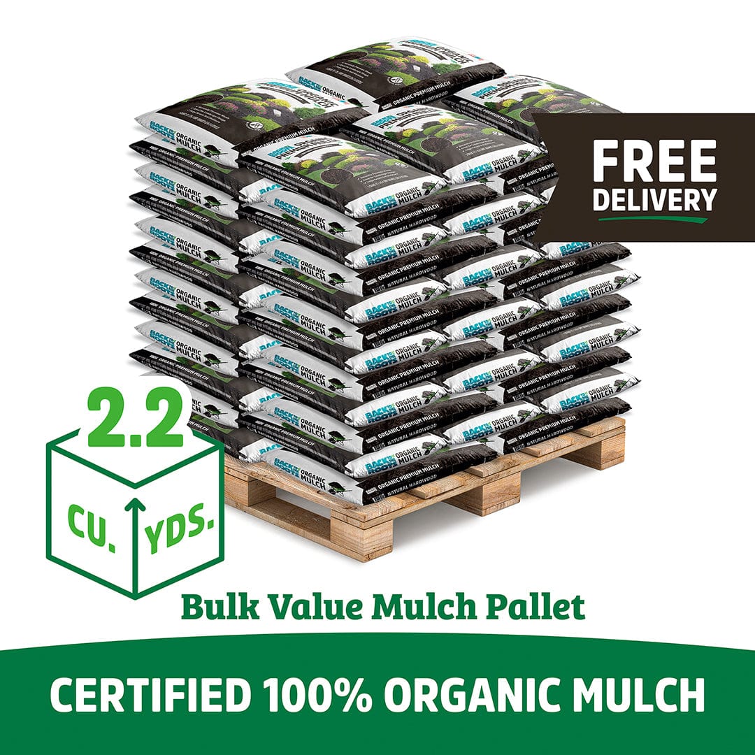 Organic Premium Mulch — Natural Wood (60 1 cu.ft. Bags) – Ready to Use – FREE Shipping