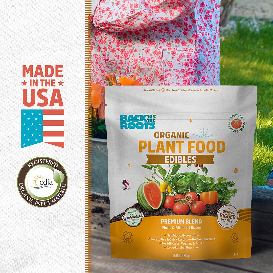 Natural & Organic EDIBLES Plant Food 2-Pack