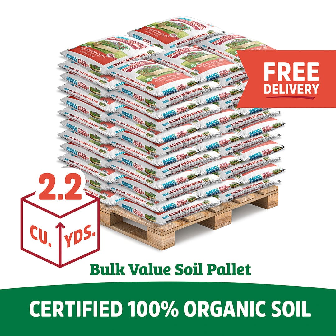 Organic Bulk Raised Bed Soil (60 1 cu. ft. Bags) - FREE Shipping