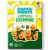 Bright yellow and green seed packet featuring sunflowers and a butterfly, labeled Back to the Roots Organic Elecampane Seeds. - Organic Elecampane Seeds ROC - Default Title - Back to the Roots