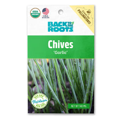 Organic Chives Seeds — 'Garlic'