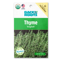 Organic Thyme Seeds — 'English'