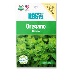 Organic Oregano Seeds — 'Italian'