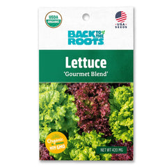 Organic Lettuce Seeds — 'Gourmet Blend'