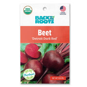 Organic Beet Seeds — 'Detroit Dark Red'