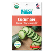 Organic Cucumber Seeds — 'Marketmore 76'