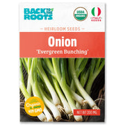 Organic Onion Seeds — 'Evergreen Bunching'