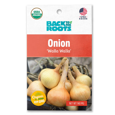 Organic Onion Seeds — 'Walla Walla'