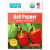 Organic Bell Pepper Seeds — 'Sweet Cal Wonder'