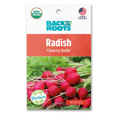 Organic Radish Seeds — 'Cherry Belle'