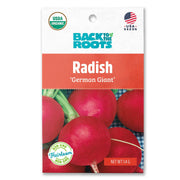 Organic Radish Seeds — 'German Giant'