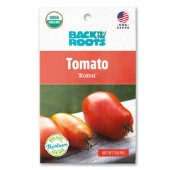 Organic Tomato Seeds — Roma