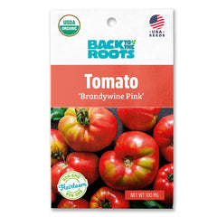 Organic Tomato Seeds — 'Brandywine Pink'