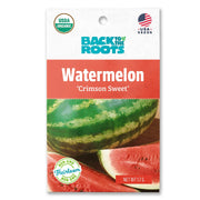 Organic Watermelon Seeds — 'Crimson Sweet'