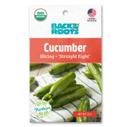 Organic Cucumber Seeds — 'Slicing • Straight Eight'