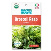 Organic Broccoli Raab Seeds — 'Rapini'