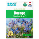 Organic Borage Seeds — 'Blue Starflower'