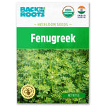 fenugreek plant seeds Back to the Roots Organic Fenugreek, 1 Seed packet