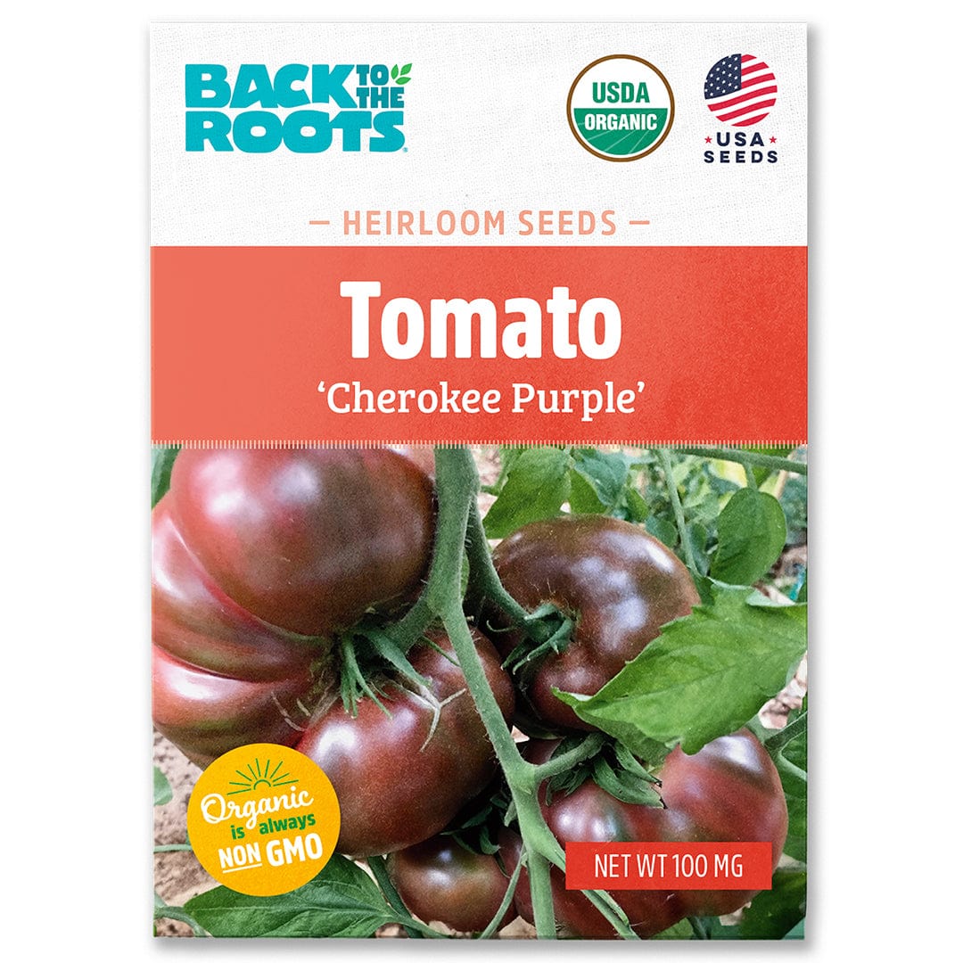 Organic Tomato Seeds — 'Cherokee Purple'