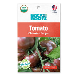 Organic Tomato Seeds — 'Cherokee Purple'