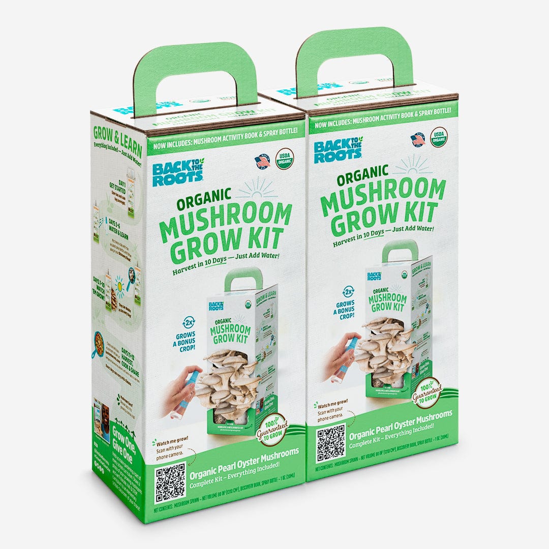 Organic Mushroom Grow Kit, 2-Pack