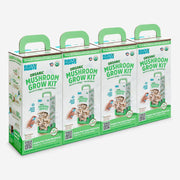Organic Mushroom Grow Kit, Bulk 4-Pack (SAVE 20%)