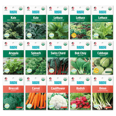 Organic Fall Essentials, 15 Pack Seed Bundle